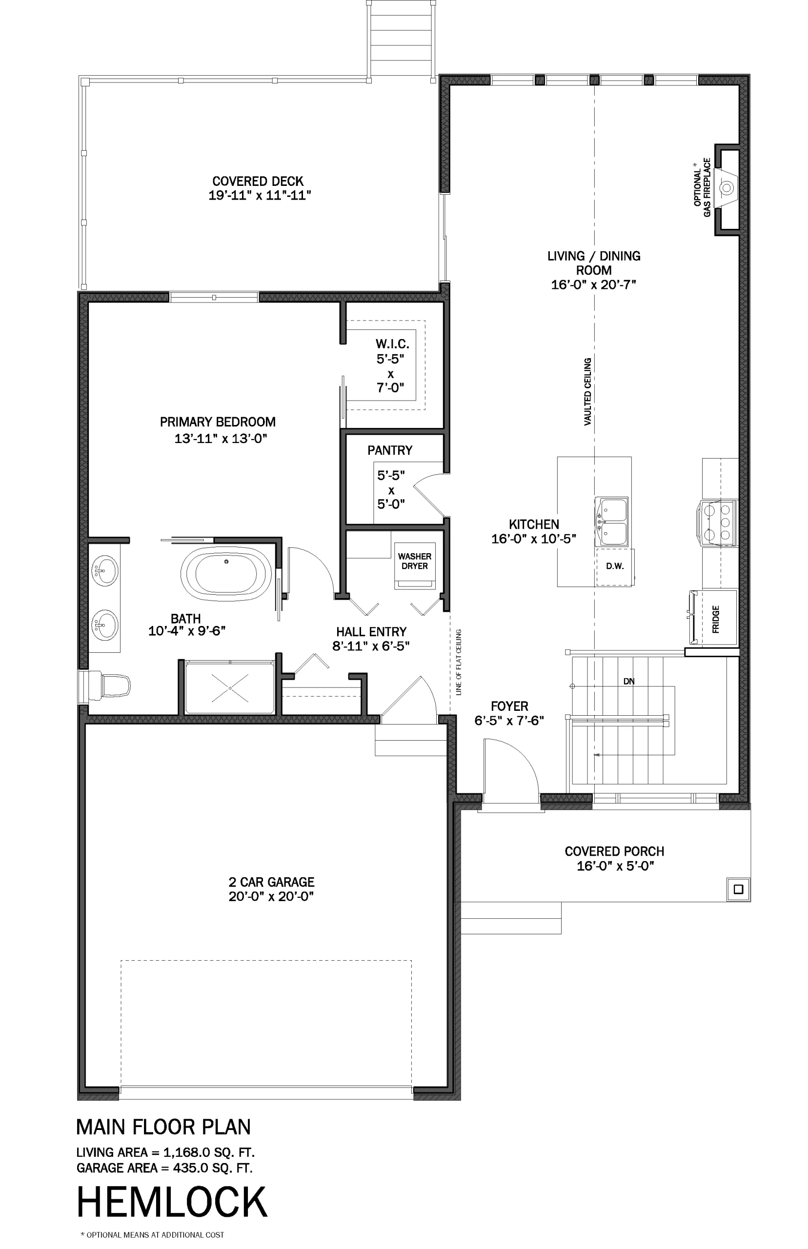 Hemlock Main Floor Plan